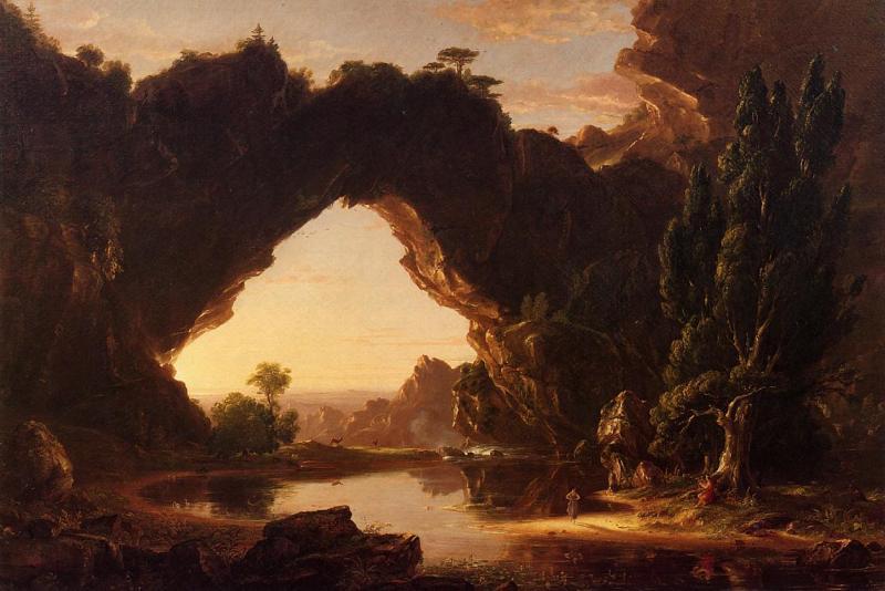 Thomas Cole An Evening Arcady